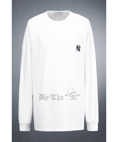 ByTheR（バイザアール）の「シンプルロゴTシャツ（Tシャツ/カットソー・メンズ・ブラック/LAアイボリー/ブルー/NYアイボリー・FREE）」の4枚目の写真