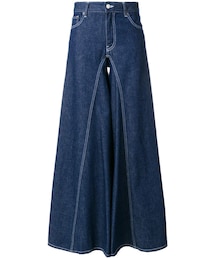 Maison Margiela | Mm6 Maison Margiela wide leg trousers(デニムパンツ)
