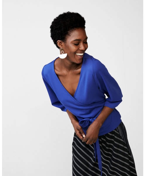EXPRESS,Express tie waist kimono sleeve 