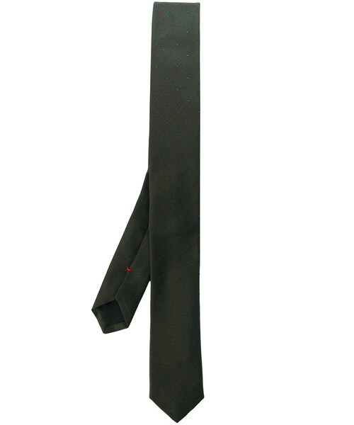 極美品■JIL SANDER　ネクタイ　チェック　ネイビー系　ナロータイ チェック柄シルクネクタイ｜メンズファッション通販 MEN'S BIGI