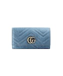 GUCCI（グッチ）の「Gucci - Ggマーモント デニム 長財布 - women