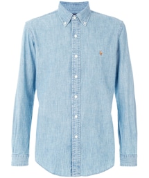 POLO RALPH LAUREN | Polo Ralph Lauren - ロゴ デニムシャツ - men - コットン - XL(シャツ/ブラウス)