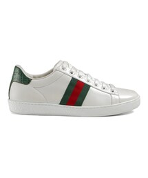 GUCCI | Gucci - エース スニーカー - women - レザー/ナイロン/rubber - 41(スニーカー)