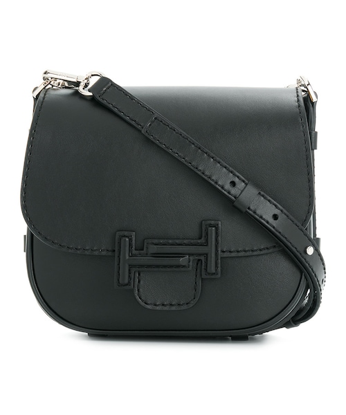 TOD'S(トッズ) ハンドバッグ ダブルT 黒