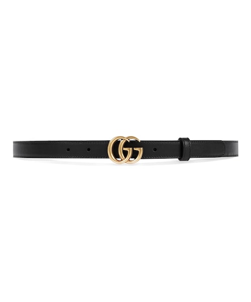 GUCCI（グッチ）の「Gucci - ダブルg ベルト - women - レザー