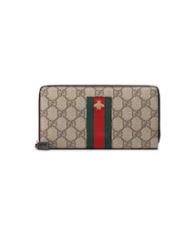 GUCCI | Gucci - GG Supreme ウェブ財布 - women - Canvas/レザー - ワンサイズ(財布)