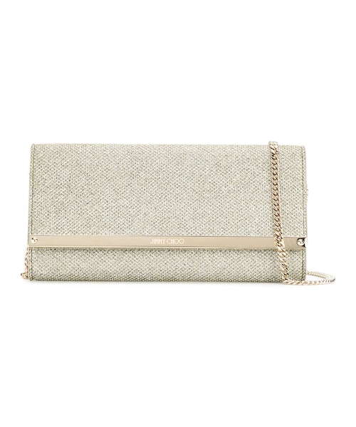 JIMMY CHOO　ジミーチュウ　チェーンウォレット　アイボリー チェーンウォレット Jimmy Choo(ジミーチュウ) レディース