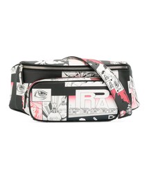 ✨PRADA コミックプリント ブラックバックパック✨ ☆PRADA☆プラダ シニョー プリントナイロン バックパック