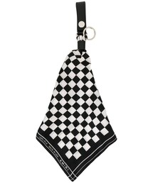 AMIRI（アミリ）の「Amiri - チェッカーバンダナ キーチェーン - men