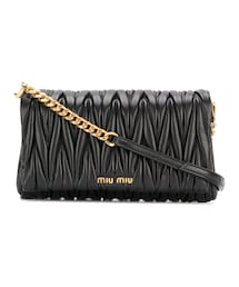 miu miu | Miu Miu - マテラッセ ショルダーバッグ - women - カーフレザー - ワンサイズ(ショルダーバッグ)