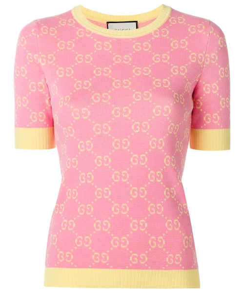 GUCCI（グッチ）の「Gucci - Ggジャガード ニットトップ - women