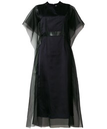 MM6 Maison Margiela☆ドレープ レイヤード ドレス♪送料込 MM6 Maison Margiela(エムエムシックス メゾン マルジェラ