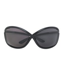 TOM FORD EYEWEAR | Tom Ford Eyewear - オーバーサイズ サングラス - women - アセテート - 40(サングラス)