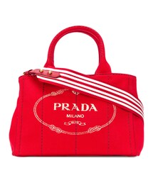 PRADA | Prada - カナパ キャンバス トートバッグ - women - コットン - ワンサイズ(トートバッグ)