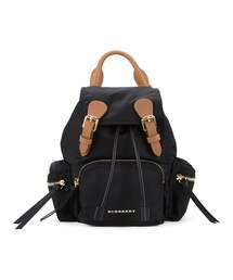 BURBERRY | Burberry - multi-zip pocket backpack - women - カーフレザー - ワンサイズ(バックパック/リュック)