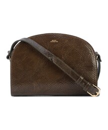 A.P.C. | A.P.C. - パイソンエンボス ショルダーバッグ - women - カーフレザー/コットン - ワンサイズ(ショルダーバッグ)