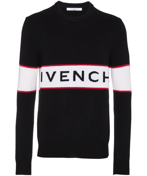 Givenchy（ジバンシイ）の「Givenchy - ロゴ セーター - men - ウール/コットン - XL（ニット/セーター）」 - WEAR