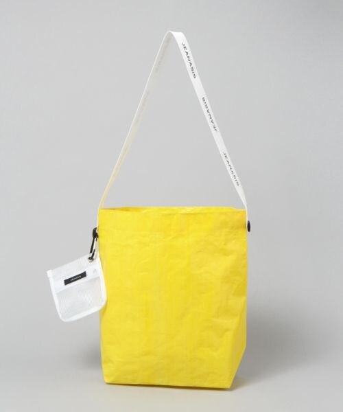 JEANASIS（ジーナシス）の「イージーBAG（バッグ・ホワイト()/イエロー()）」の2枚目の写真