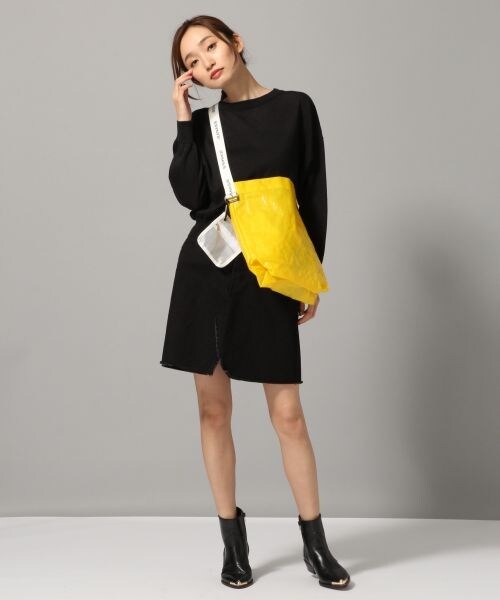 JEANASIS（ジーナシス）の「イージーBAG（バッグ・ホワイト()/イエロー()）」の4枚目の写真