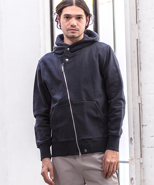 CAMBIO（カンビオ）の「USA Cotton URAKE Riders Zip Up Parka