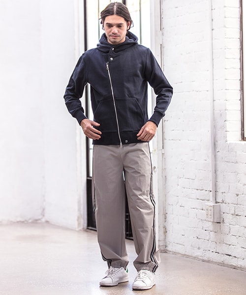 CAMBIO（カンビオ）の「USA Cotton URAKE Riders Zip Up Parka