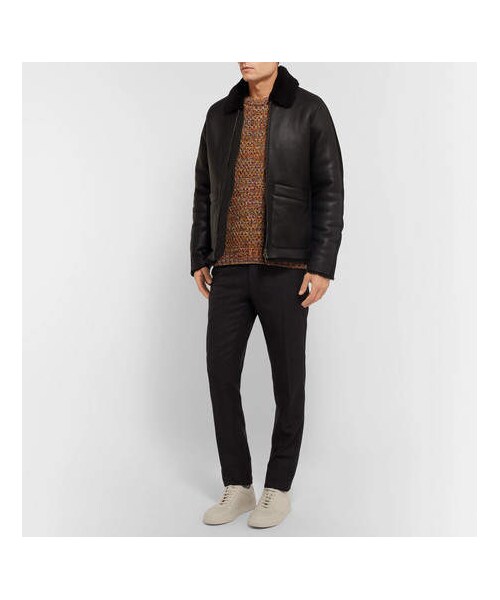 COMMON PROJECTS(コモンプロジェクト)の「Common Projects Bball Leather Sneakers(スニーカー・メンズ・Gray・42/45/44/46/43/41/47/38/40/39)」の4枚目の写真