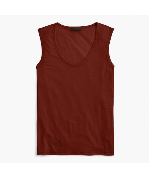 J.CREW(ジェイクルー)の「Drapey tank top(タンクトップ・レディース・Black/White/Red/Beige/Gold/Blue/Green・Xx-small/X-small/Small/Medium/Large/X-large/Xx-large)」の11枚目の写真