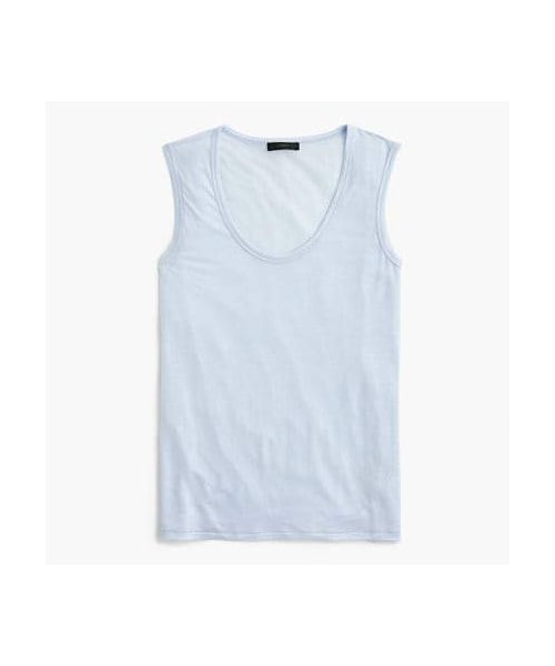 J.CREW(ジェイクルー)の「Drapey tank top(タンクトップ・レディース・Black/White/Red/Beige/Gold/Blue/Green・Xx-small/X-small/Small/Medium/Large/X-large/Xx-large)」の5枚目の写真