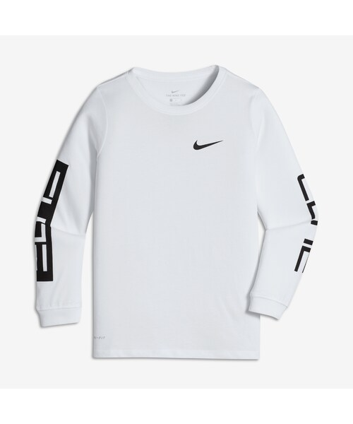 Nike ナイキ の ナイキ Dri Fit ジュニア ボーイズ ロングスリーブ Tシャツ トップス Wear