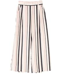 E hyphen world gallery | ・ストライプワイドパンツ(パンツ)