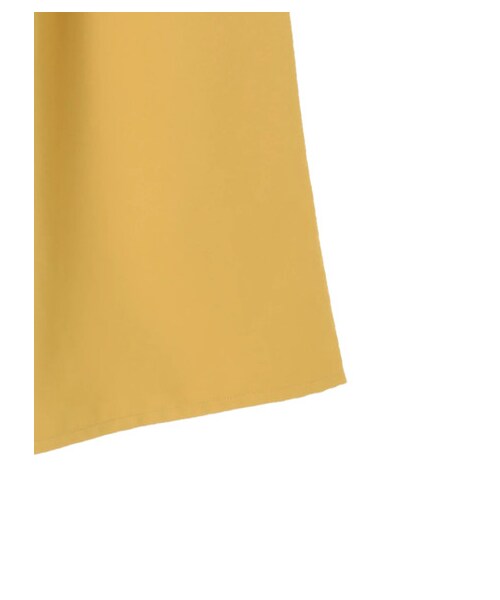 E hyphen world gallery（イーハイフンワールドギャラリー）の「・ウエストリボンボリュームワイドパンツ（パンツ・ブラック/ベージュ/イエロー/ラベンダー・F）」の8枚目の写真