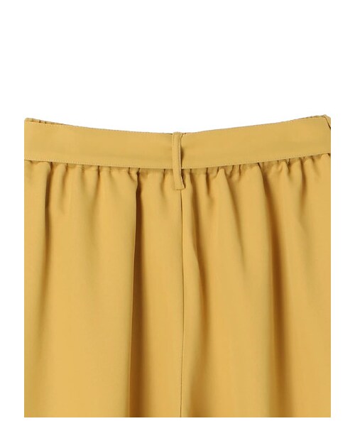 E hyphen world gallery（イーハイフンワールドギャラリー）の「・ウエストリボンボリュームワイドパンツ（パンツ・ブラック/ベージュ/イエロー/ラベンダー・F）」の9枚目の写真