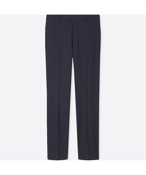UNIQLO（ユニクロ）の「スマートスタイルアンクルパンツ（丈長め73cm）（その他パンツ・レディース・BLACK 09/NAVY 69・L/XL/XXL/3XL/M/S/XS）」の2枚目の写真