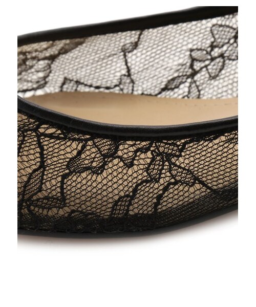 FRAY I.D（フレイアイディー）の「レース×ビジューパンプス（パンプス  