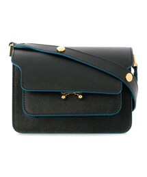 MARNI | Marni - Mini Trunk ショルダーバッグ - women - カーフレザー - ワンサイズ(ショルダーバッグ)