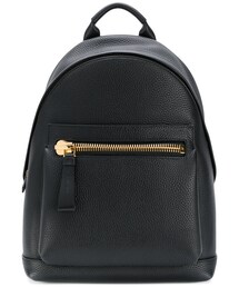 TOM FORD | Tom Ford - レザー バックパック - men - レザー/コットン/アクリル/真鍮 - ワンサイズ(バックパック/リュック)