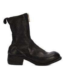 GUIDI | Guidi - ファスナーフロント ブーツ - women - ホースレザー（馬革）/レザー - 44(ブーツ)