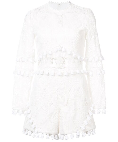ALEXIS（アレクシス）の「Alexis - タッセルクロッシェ ロンパース  