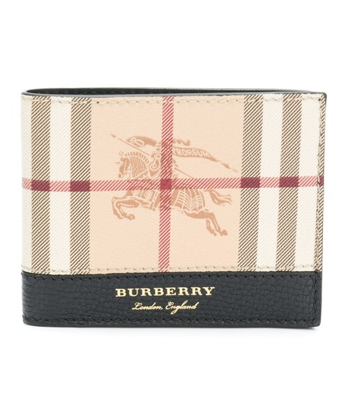 BURBERRY（バーバリー）の「Burberry - チェック 二つ折り財布 - men