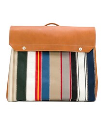 Maison Margiela マルチカラーパターンレザーハブバッグ Maison Margiela マルチカラーパターンレザーハブバッグ