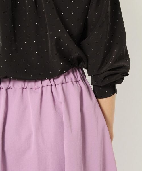 BABYLONE(バビロン)の「イレギュラーヘムボタンSK(スカート・ベージュ/ダークイエロー/カーキ/ラベンダー)」の17枚目の写真