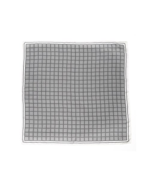 FRAY I.D（フレイアイディー）の「バリエーションスカーフ（スカーフ・バンダナ・レディース・GRN/ORG/WHTxBLK・F）」の6枚目の写真