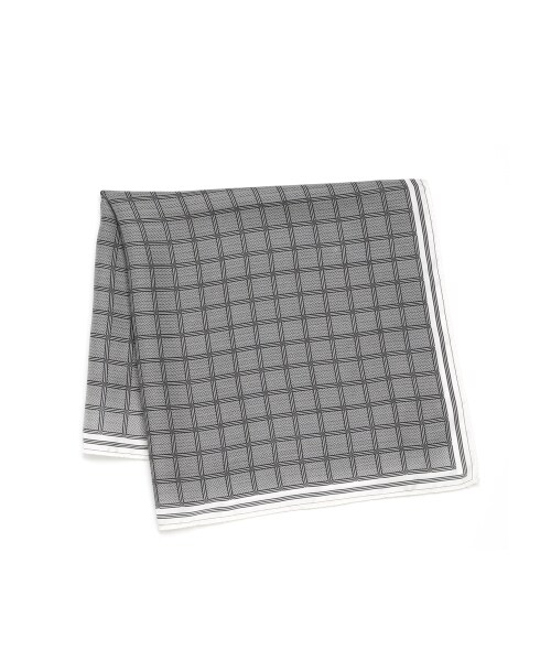 FRAY I.D（フレイアイディー）の「バリエーションスカーフ（スカーフ・バンダナ・レディース・GRN/ORG/WHTxBLK・F）」の5枚目の写真