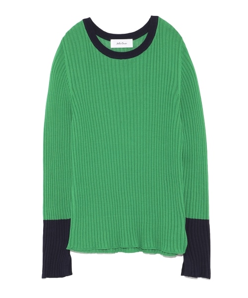 ミラオーウェン★新品カラーブロックニット Mila Owen（ミラオーウェン）の「カラーブロックニット（ニット）」 - WEAR