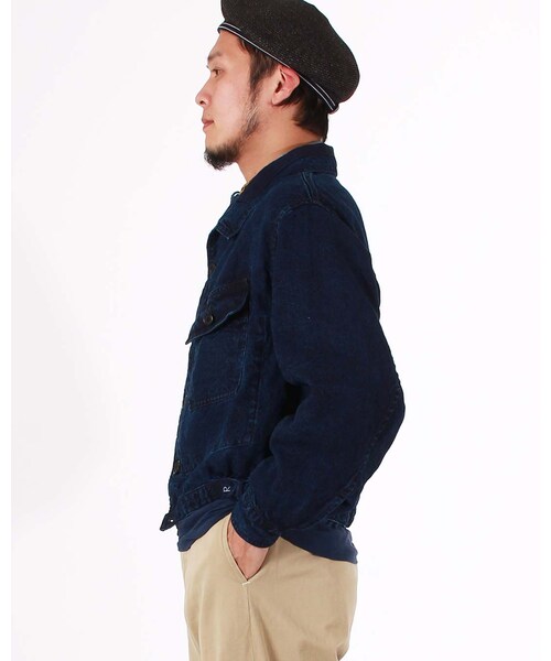 45R（フォーティファイブアール）の「麻世妙ダックJEAN JACKET