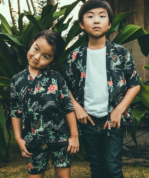 CAMBIO（カンビオ）の「C1H3-STK4-CR ALOHA KIDS JINBEI SET UP