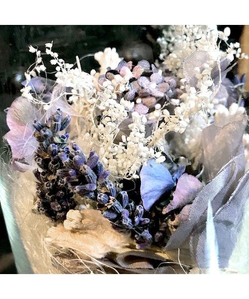 m.soeur（エムスール）の「【布花】flower bottle light(フラワー