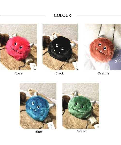 ZARA（ザラ）の「ファーモンスターバッグ ショルダーバッグ キッズ