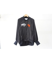 bedsidedrama | bedsidedrama　POWWOWスタジアムブルゾン（BLACK）(スタジャン)