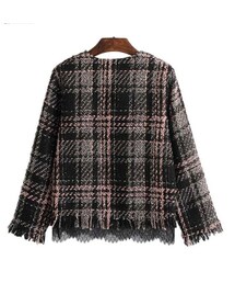 ZARA（ザラ）の「ツイードトップス レース セットアップ（ニット